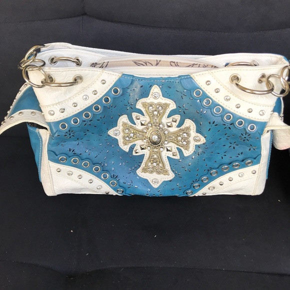 Handbags - Blue handbag
